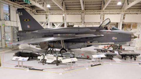 RAF Museum London - British Aircraft Corporation Lightning F6