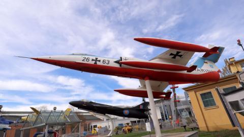 Speyer - Lockheed F 104 "Starfighter" -  flog beim JaBoG 33 in Büchel