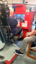 Hurricane - Flug im Simmulator