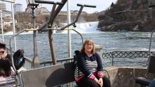 Wir am Rheinfall