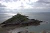 Mumbles Strand und Leuchtturm