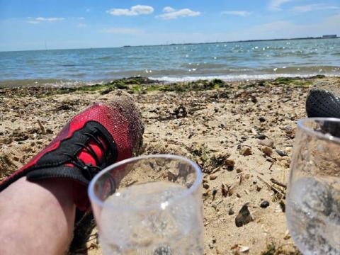 Picknick am Strand