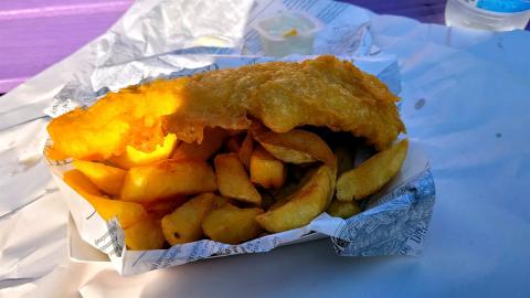 Islay Plaice Fish & Chips